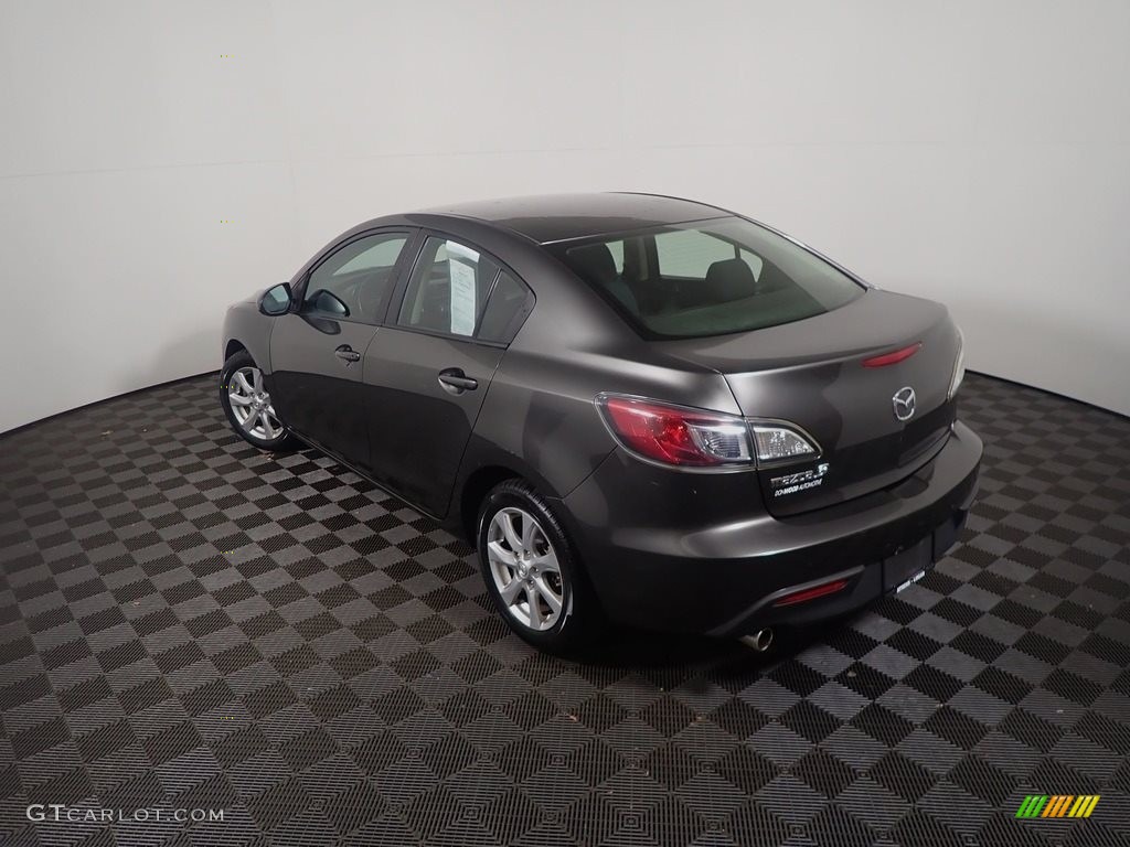2010 MAZDA3 i Touring 4 Door - Metropolitan Gray Mica / Black photo #9