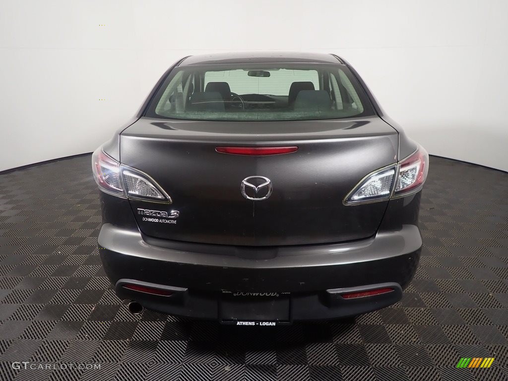 2010 MAZDA3 i Touring 4 Door - Metropolitan Gray Mica / Black photo #10