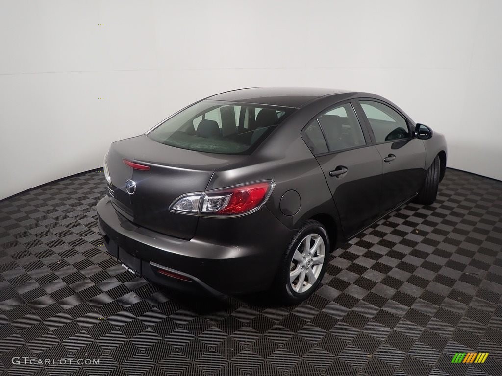2010 MAZDA3 i Touring 4 Door - Metropolitan Gray Mica / Black photo #13
