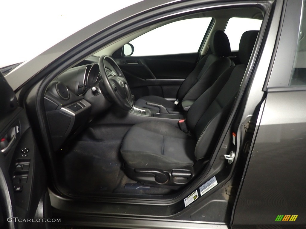 2010 MAZDA3 i Touring 4 Door - Metropolitan Gray Mica / Black photo #18