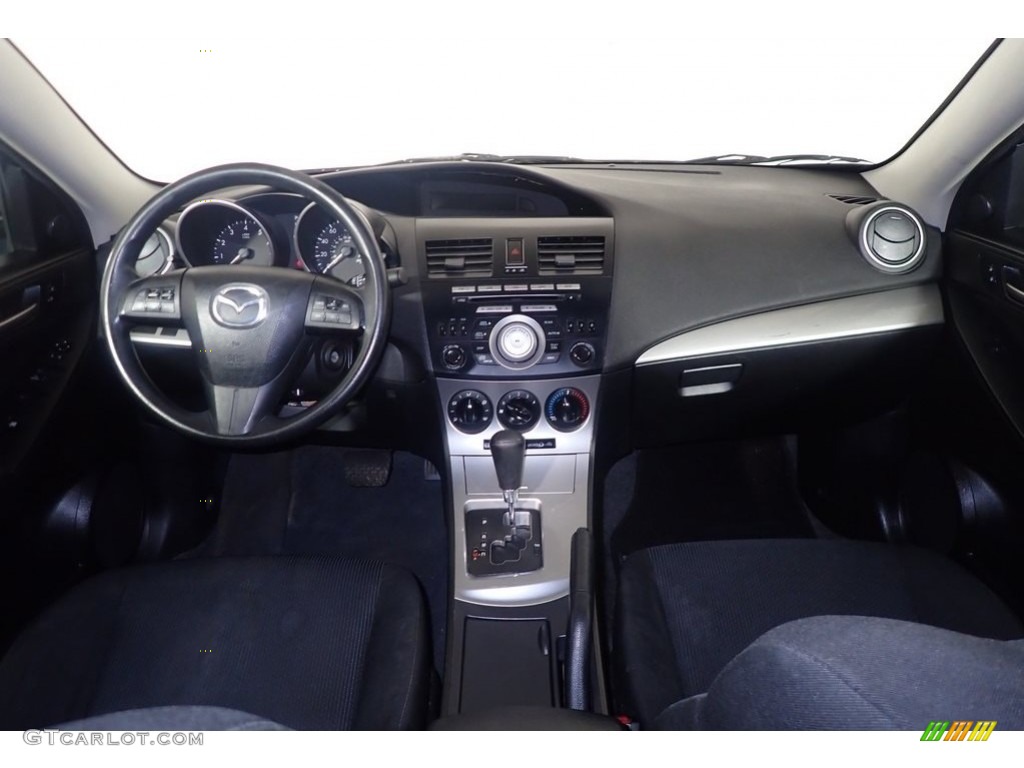 2010 MAZDA3 i Touring 4 Door - Metropolitan Gray Mica / Black photo #20