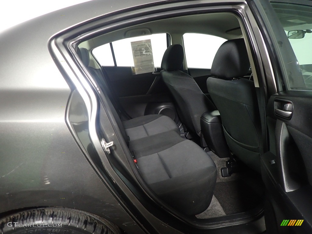 2010 MAZDA3 i Touring 4 Door - Metropolitan Gray Mica / Black photo #32