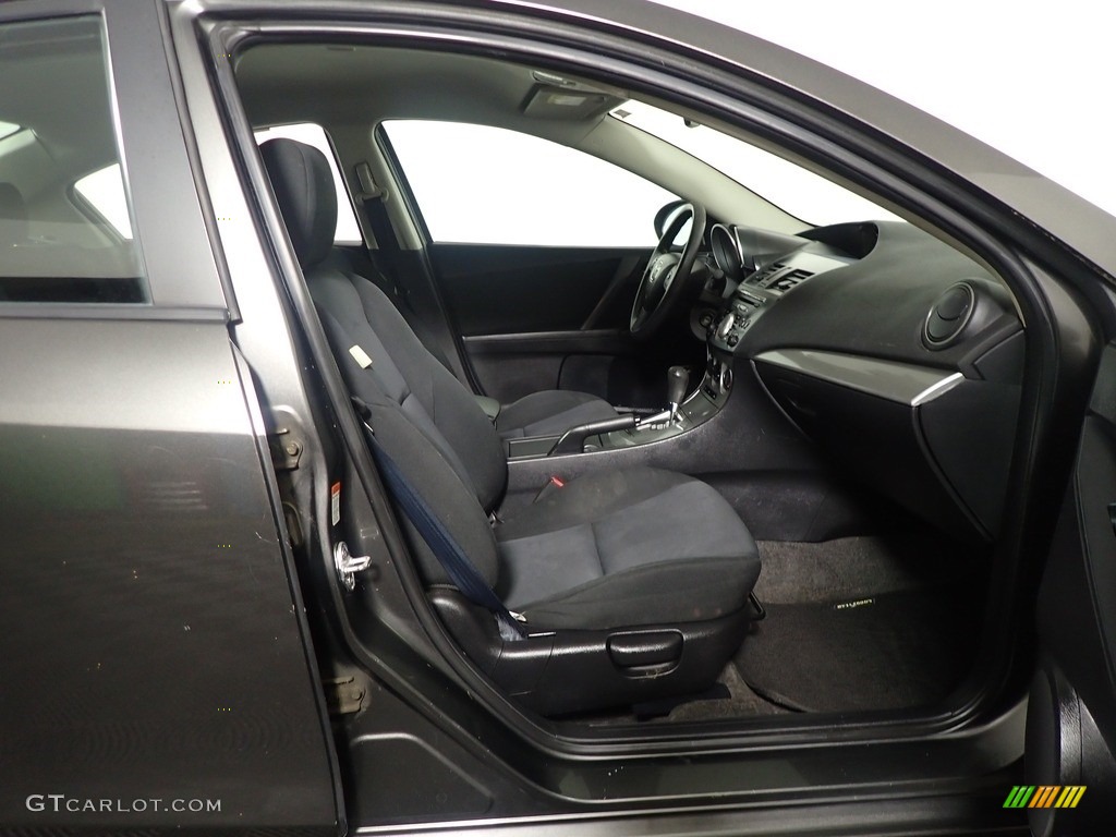 2010 MAZDA3 i Touring 4 Door - Metropolitan Gray Mica / Black photo #34