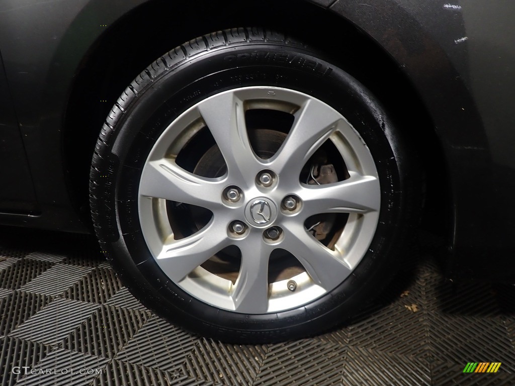 2010 MAZDA3 i Touring 4 Door - Metropolitan Gray Mica / Black photo #36