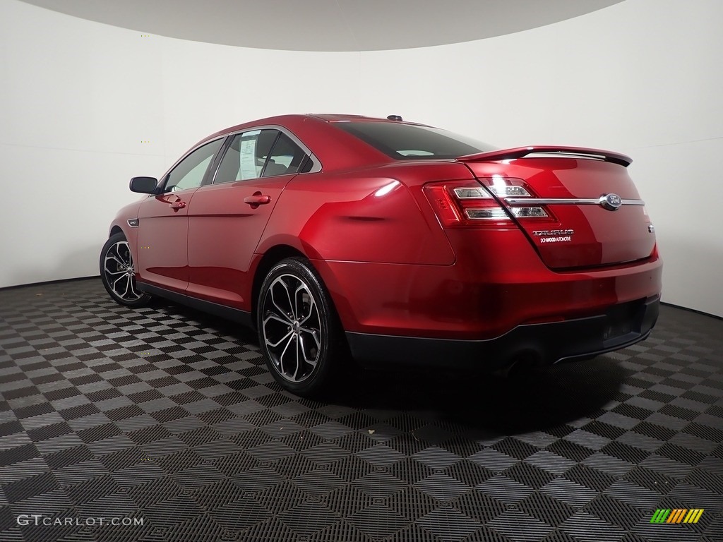 2013 Taurus SHO AWD - Ruby Red Metallic / Charcoal Black photo #12