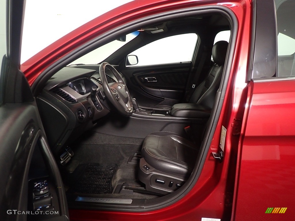 2013 Taurus SHO AWD - Ruby Red Metallic / Charcoal Black photo #24