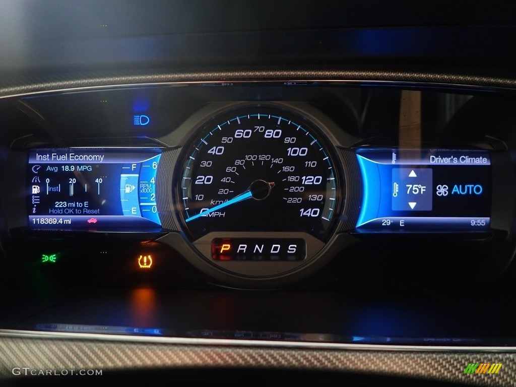 2013 Taurus SHO AWD - Ruby Red Metallic / Charcoal Black photo #30