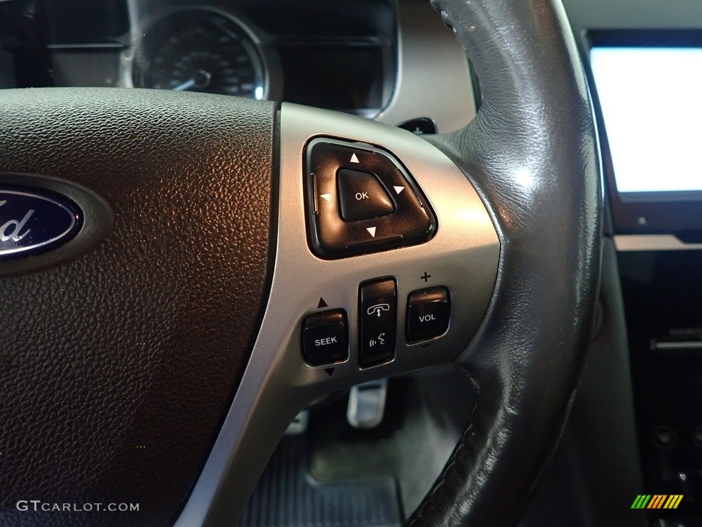 2013 Taurus SHO AWD - Ruby Red Metallic / Charcoal Black photo #32