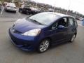 2009 Blue Sensation Pearl Honda Fit Sport  photo #5