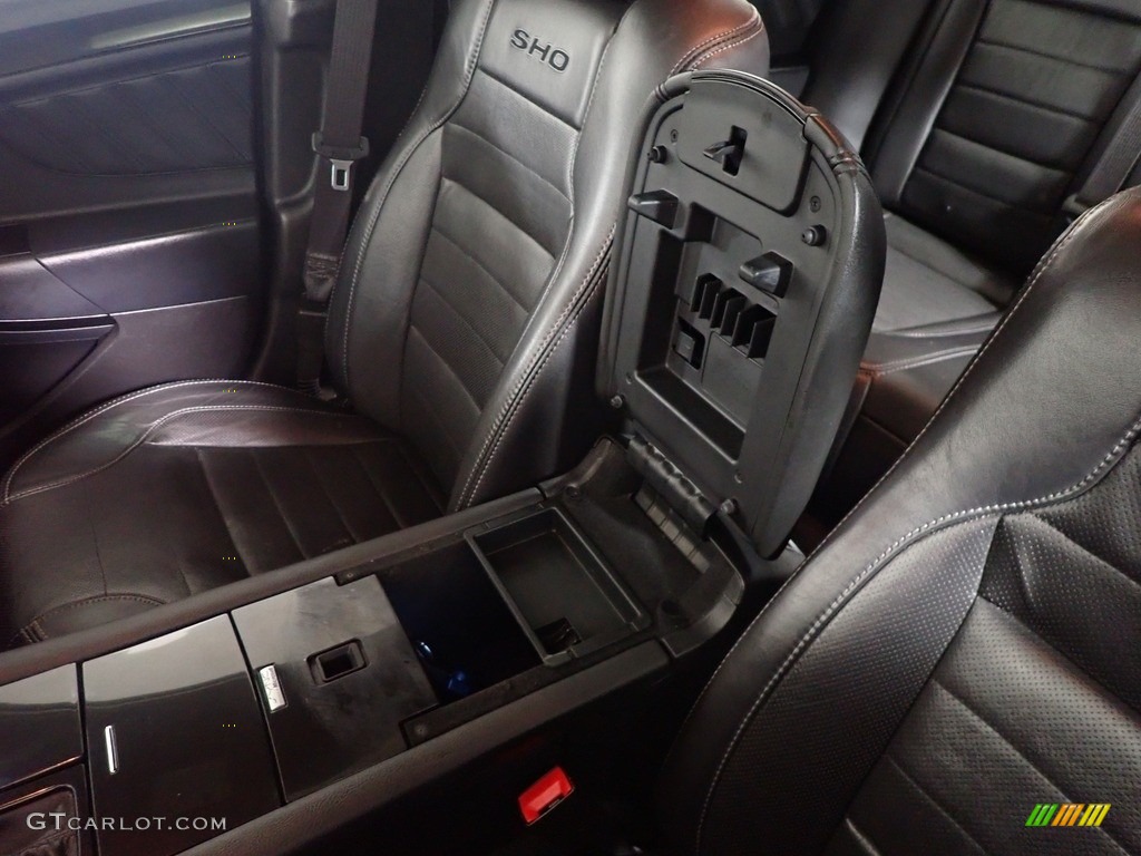 2013 Taurus SHO AWD - Ruby Red Metallic / Charcoal Black photo #35