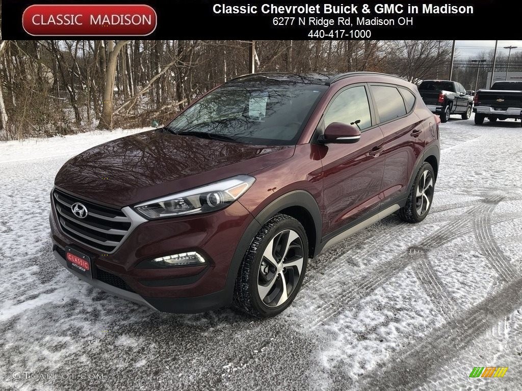 2017 Tucson Sport - Ruby Wine / Beige photo #1