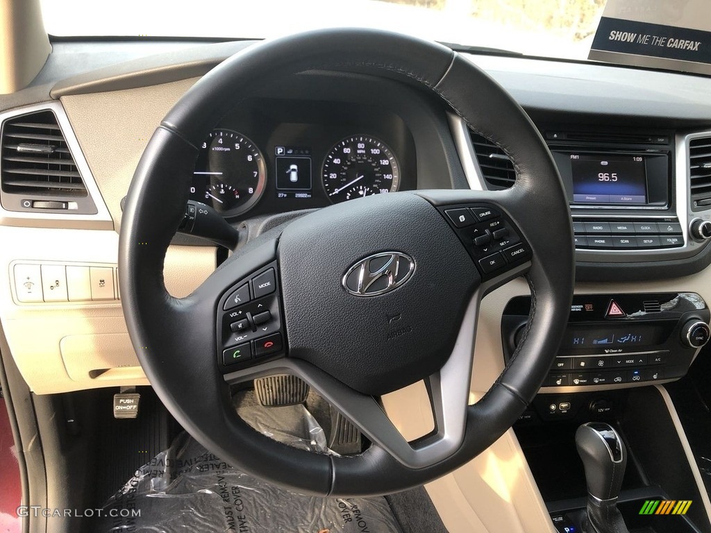 2017 Tucson Sport - Ruby Wine / Beige photo #4
