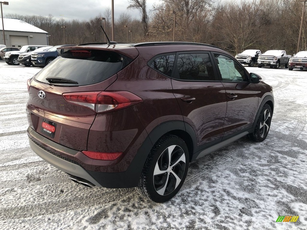 2017 Tucson Sport - Ruby Wine / Beige photo #5