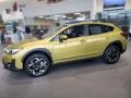 Plasma Yellow Pearl 2021 Subaru Crosstrek Limited Exterior