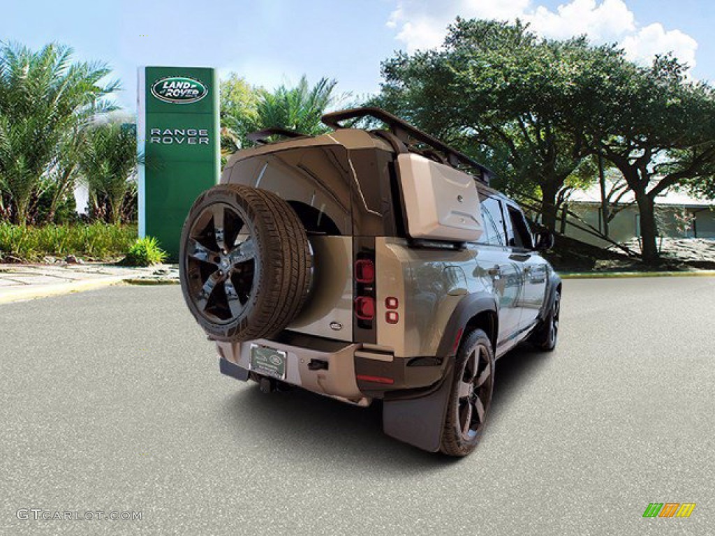 2022 Defender 110 X-Dynamic SE - Pangea Green Metallic / Khaki photo #2