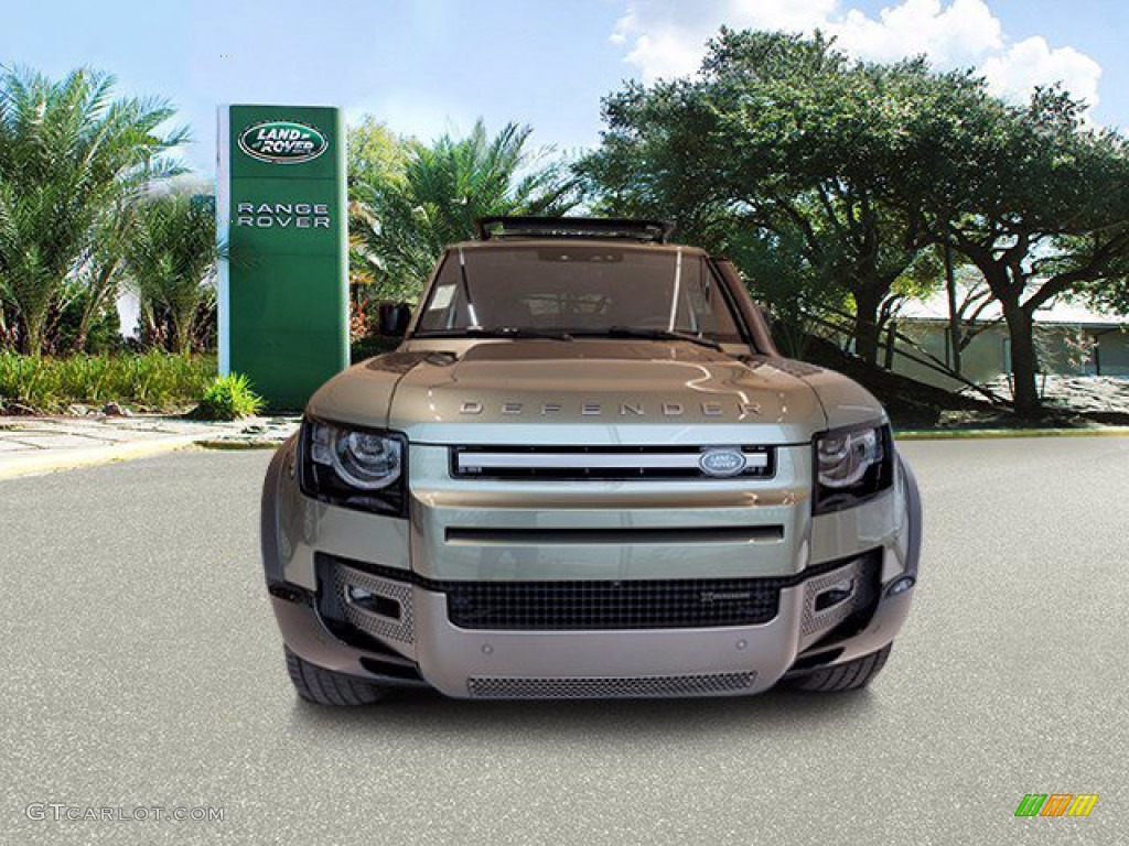 2022 Defender 110 X-Dynamic SE - Pangea Green Metallic / Khaki photo #8