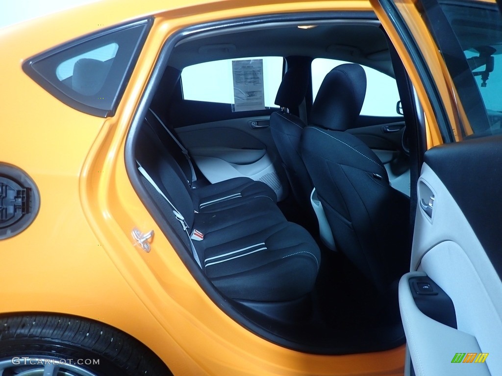 2013 Dart SXT - Header Orange / Black/Light Diesel Gray photo #36