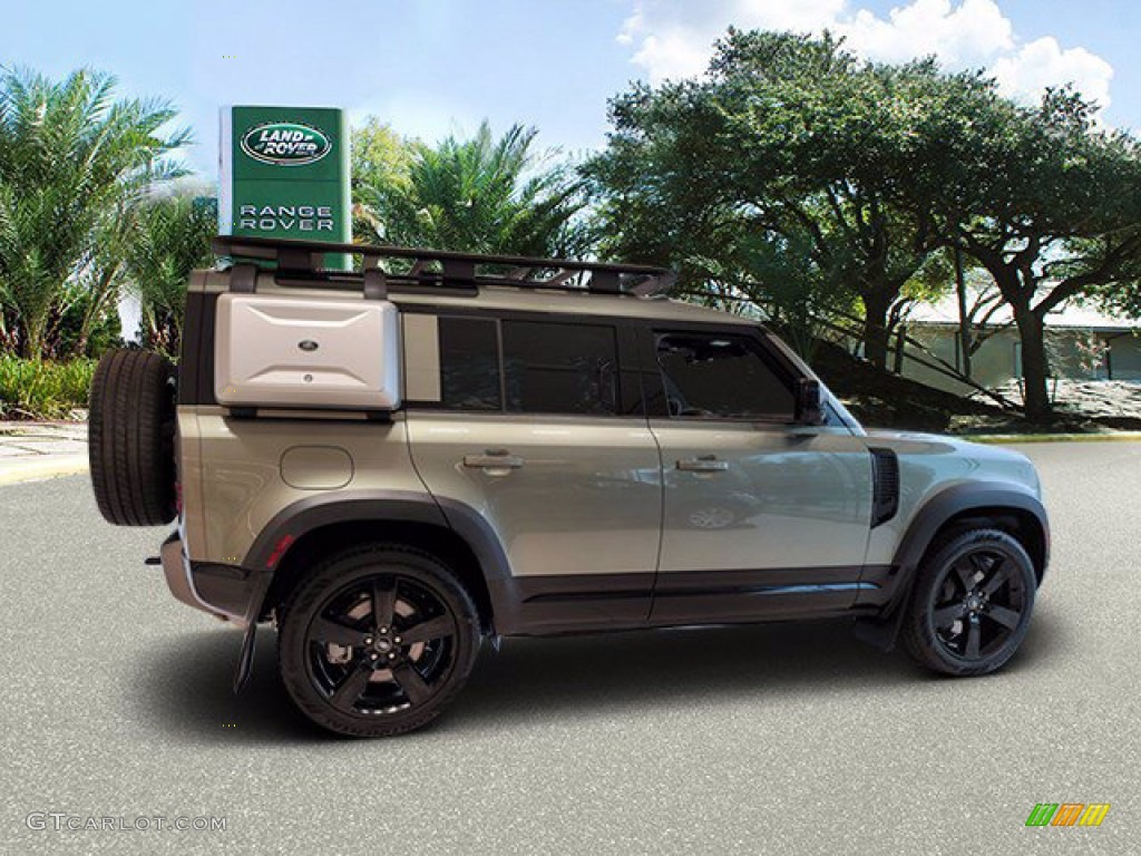 2022 Defender 110 X-Dynamic SE - Pangea Green Metallic / Khaki photo #10