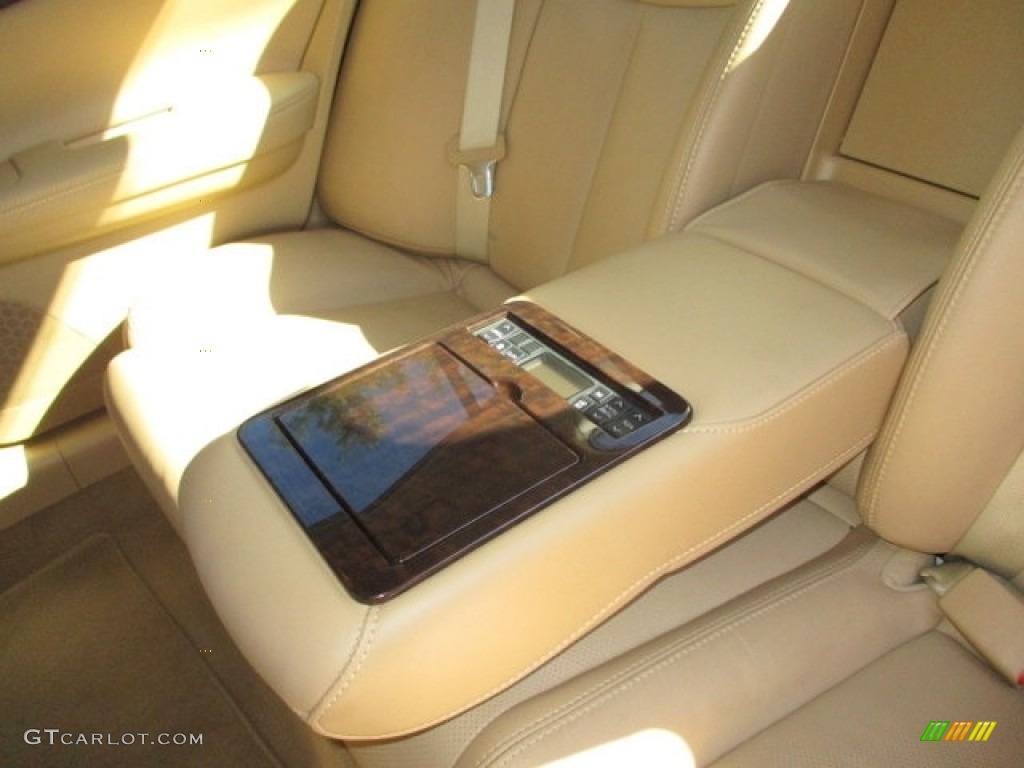 2010 Maxima 3.5 S - Winter Frost White / Caffe Latte photo #57