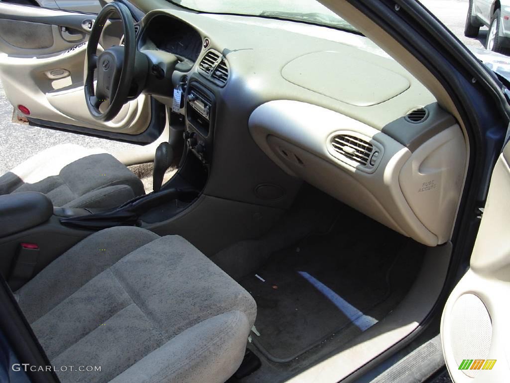 1999 Alero GL Sedan - Opal Blue Metallic / Pewter Gray photo #18