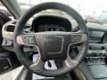 Jet Black 2018 GMC Yukon XL Denali 4WD Steering Wheel