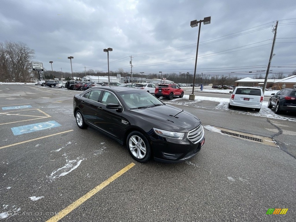2014 Taurus SEL - Tuxedo Black / Dune photo #4