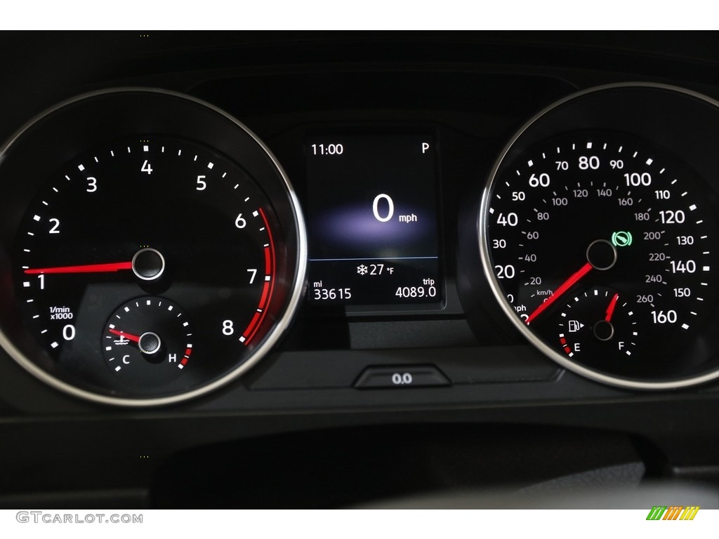 2019 Volkswagen Tiguan SE 4MOTION Gauges Photo #143368237