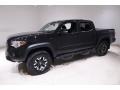 2021 Midnight Black Metallic Toyota Tacoma TRD Off Road Double Cab 4x4  photo #3