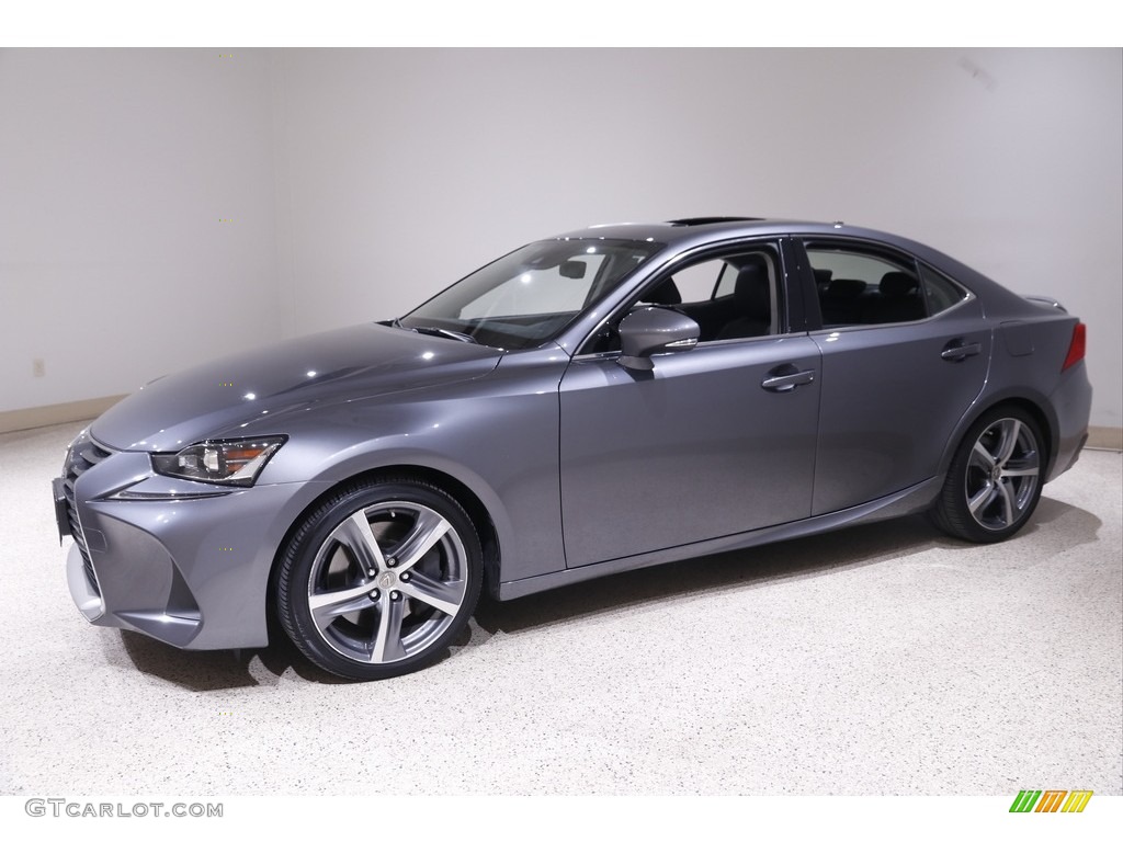 2017 IS 300 AWD - Nebula Gray Pearl / Black photo #3