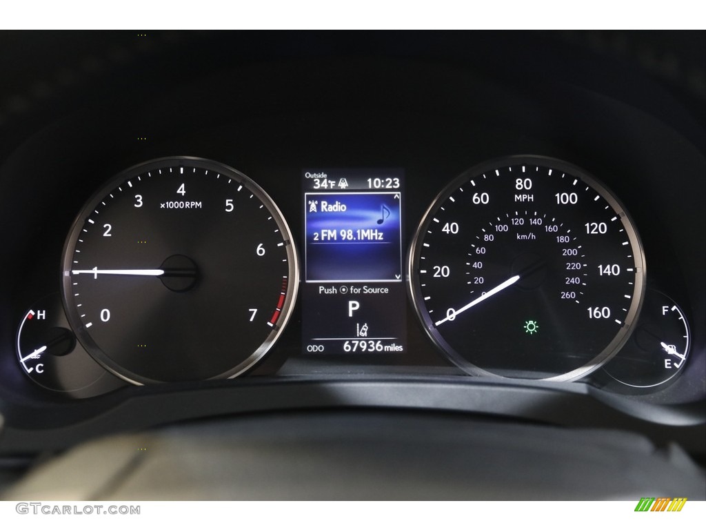 2017 IS 300 AWD - Nebula Gray Pearl / Black photo #8