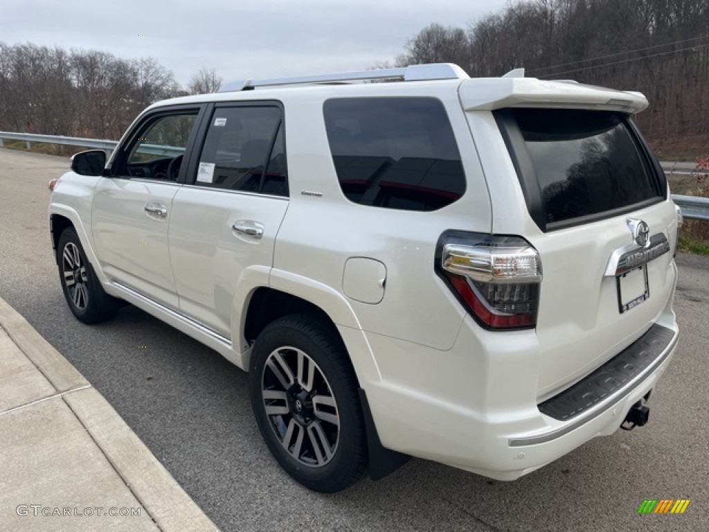 2022 4Runner Limited 4x4 - White / Redwood photo #2