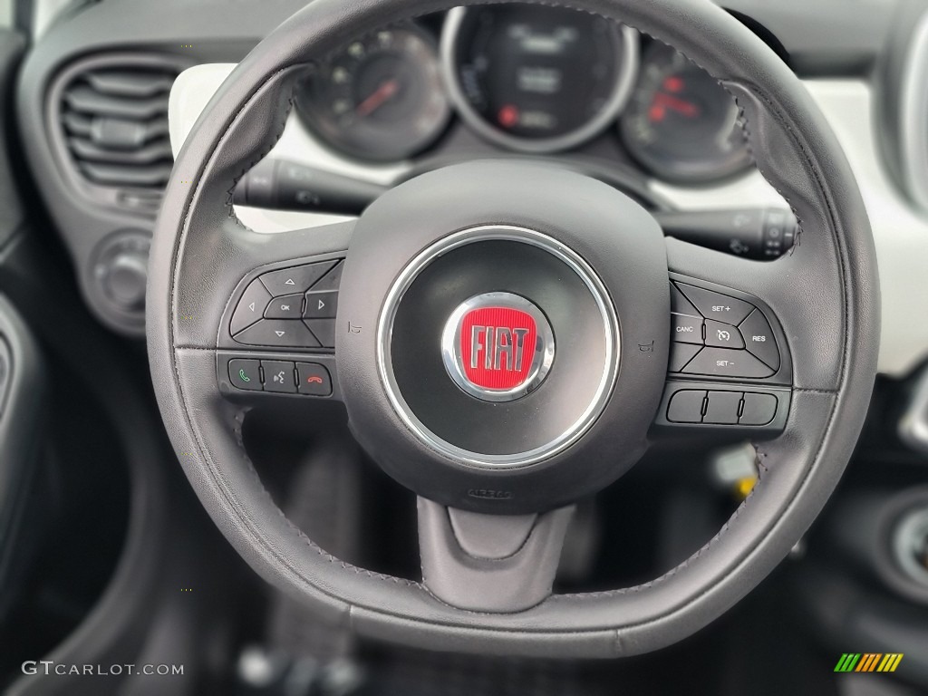 2017 Fiat 500X Pop Steering Wheel Photos