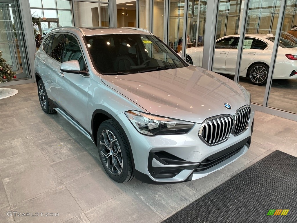 Glacier Silver Metallic 2021 BMW X1 xDrive28i Exterior Photo #143370701