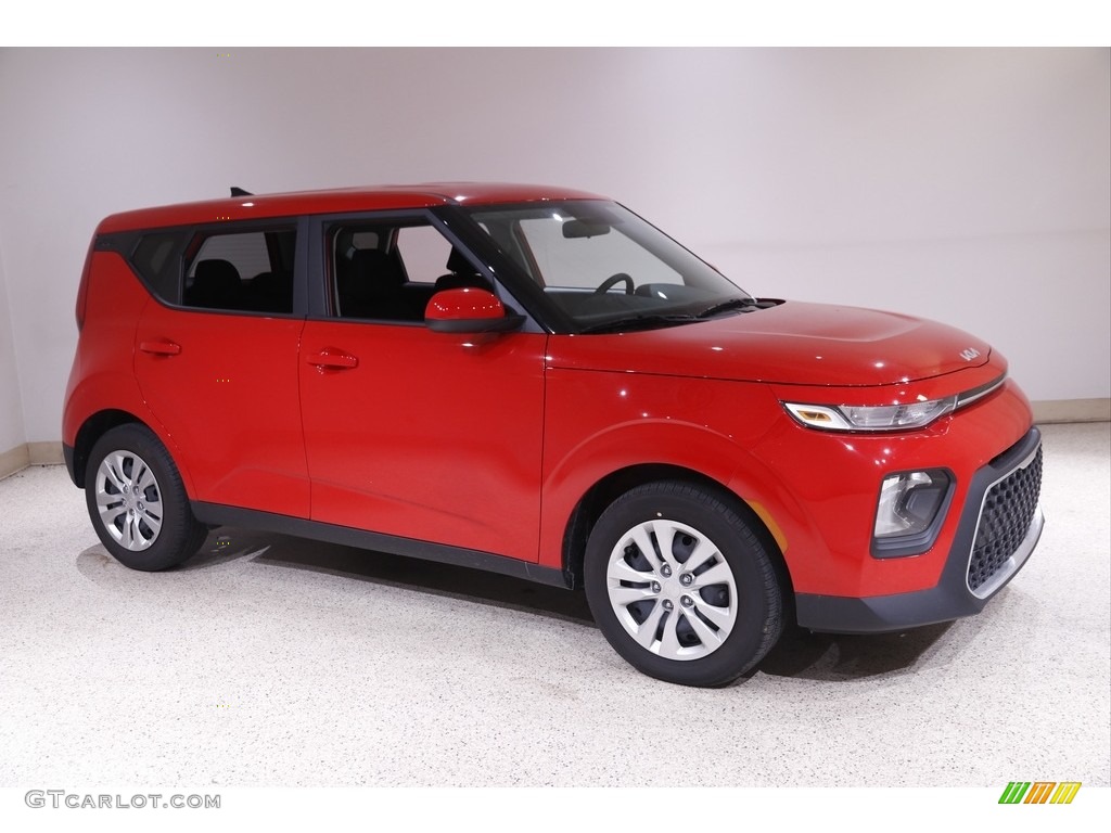 2022 Inferno Red Kia Soul LX 143369916 Photo 11 Car