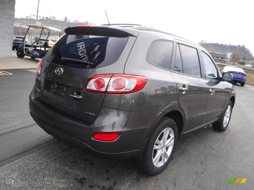 2012 Santa Fe Limited V6 AWD - Cabo Bronze / Beige photo #9