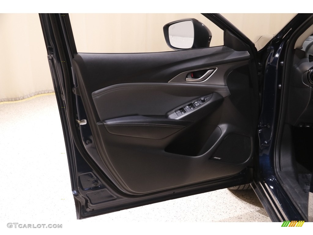 2019 CX-3 Touring AWD - Deep Crystal Blue Mica / Black photo #4
