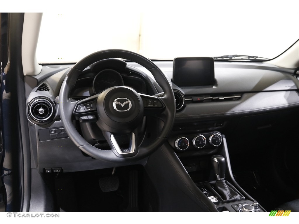2019 CX-3 Touring AWD - Deep Crystal Blue Mica / Black photo #6