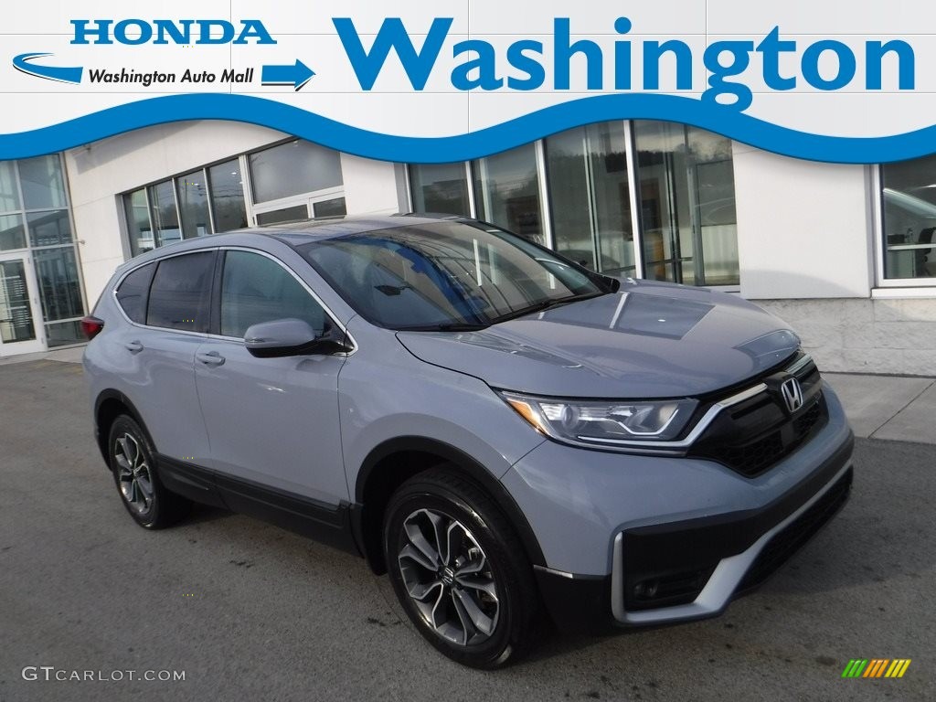 2020 CR-V EX AWD - Sonic Gray Pearl / Black photo #1