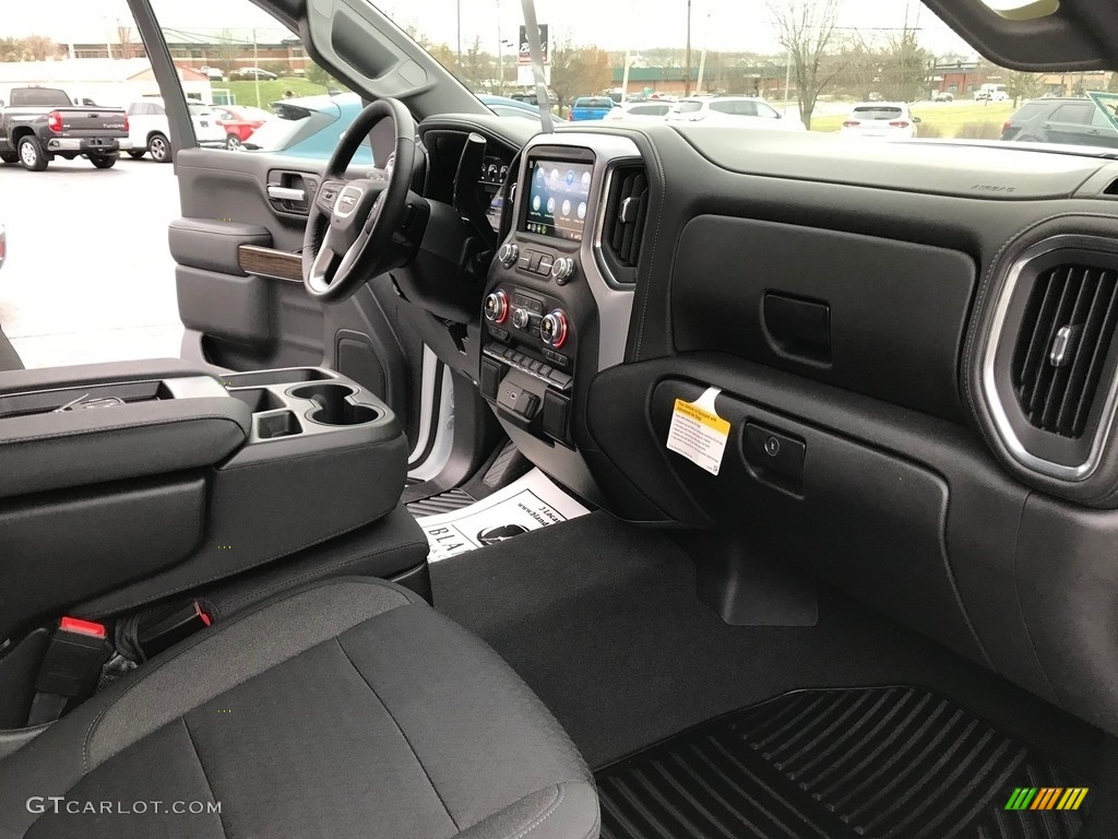 2021 GMC Sierra 1500 Elevation Crew Cab 4WD Jet Black Dashboard Photo #143375474