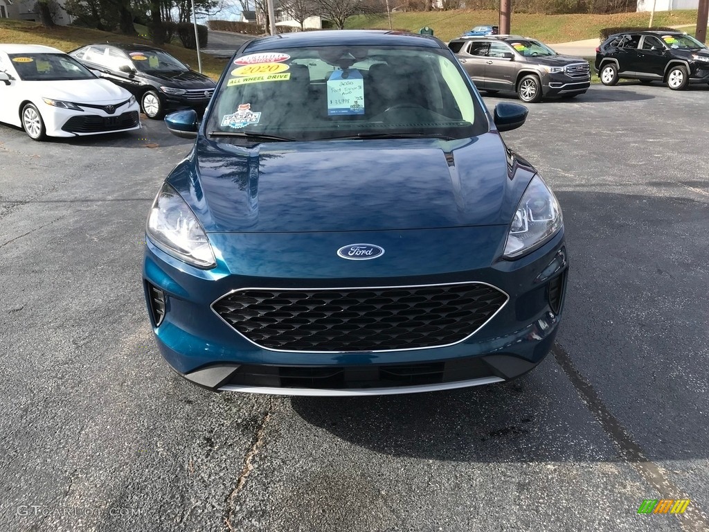 2020 Escape SE 4WD - Dark Persian Green Metallic / Dark Earth Gray photo #3