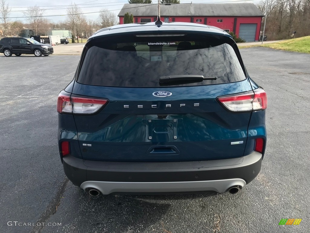 2020 Escape SE 4WD - Dark Persian Green Metallic / Dark Earth Gray photo #7