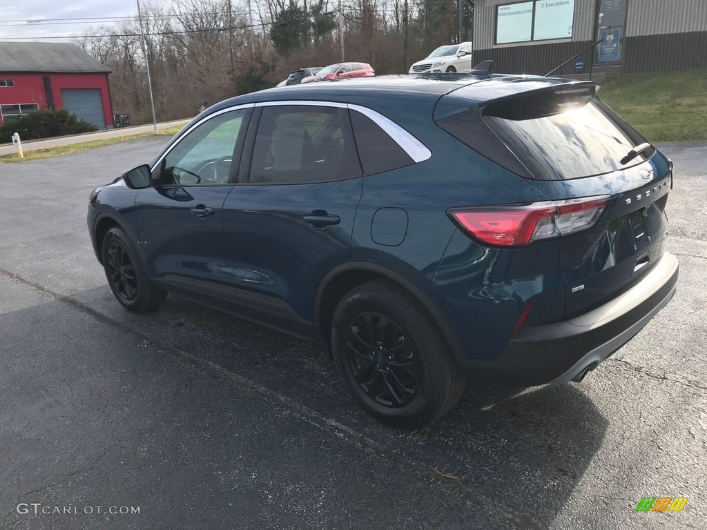 2020 Escape SE 4WD - Dark Persian Green Metallic / Dark Earth Gray photo #9