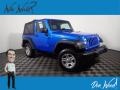 Hydro Blue Pearl 2015 Jeep Wrangler Sport 4x4