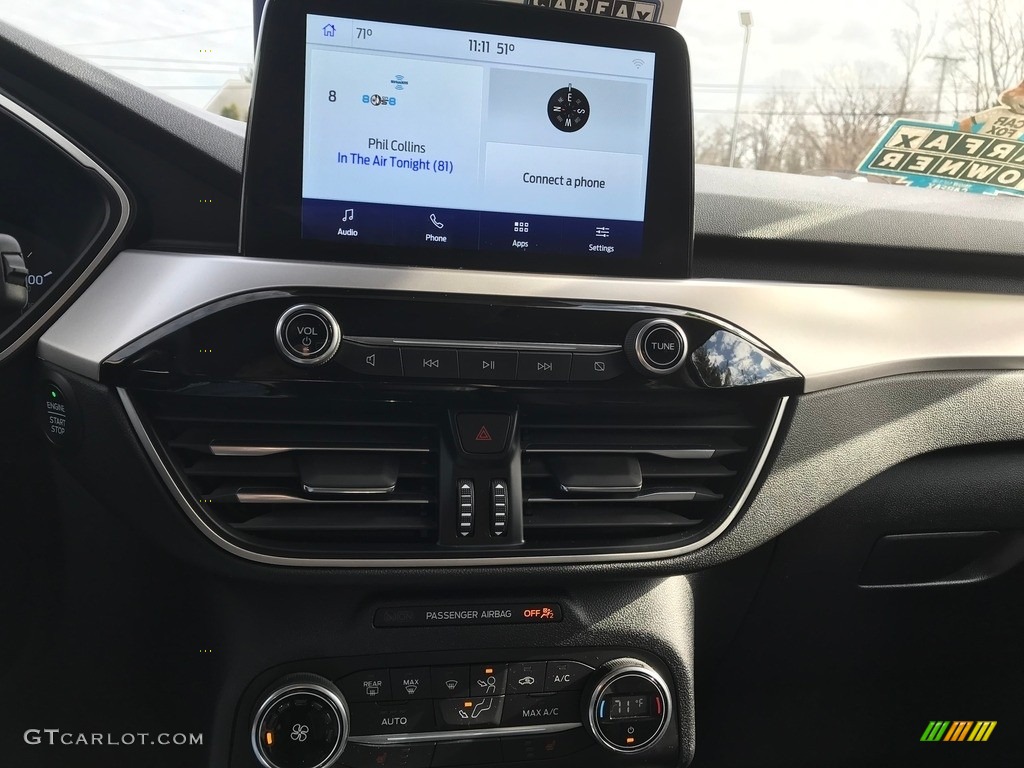 2020 Escape SE 4WD - Dark Persian Green Metallic / Dark Earth Gray photo #25