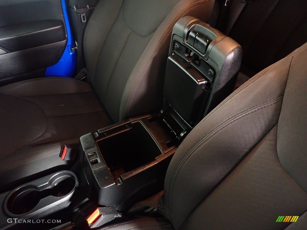 2015 Wrangler Sport 4x4 - Hydro Blue Pearl / Black photo #29