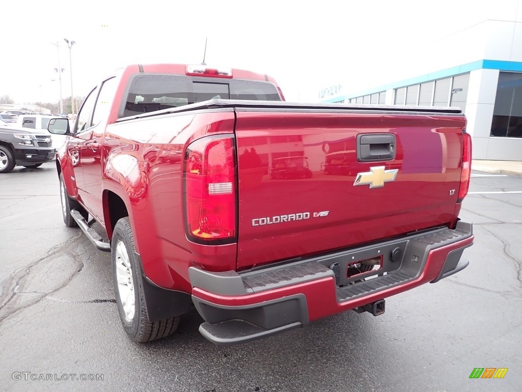 2018 Colorado LT Crew Cab 4x4 - Cajun Red Tintcoat / Jet Black photo #5