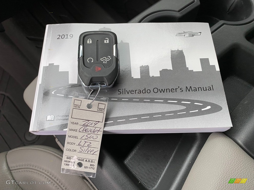 2019 Silverado 1500 LTZ Crew Cab 4WD - Silver Ice Metallic / Gideon/Very Dark Atmosphere photo #31