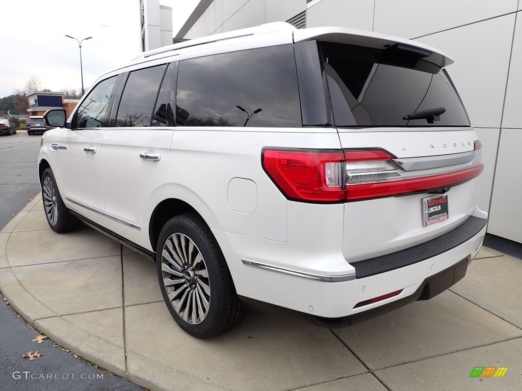2019 Navigator Reserve 4x4 - White Platinum Metallic Tri-Coat / Ebony photo #3