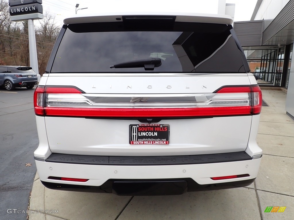 2019 Navigator Reserve 4x4 - White Platinum Metallic Tri-Coat / Ebony photo #4