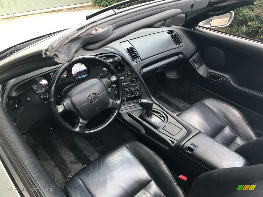 Black Interior 1994 Toyota Supra Turbo Coupe Photo #143377344